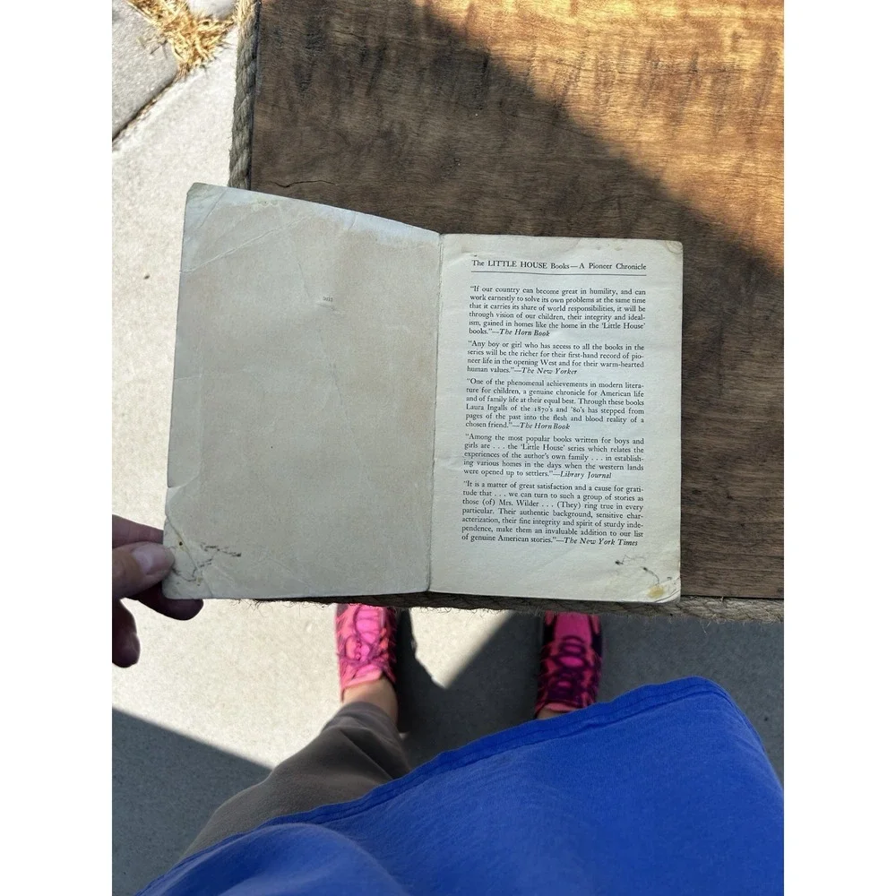 Farmer Boy by Laura Ingalls Wilder PB Harper Trophy Book 1971